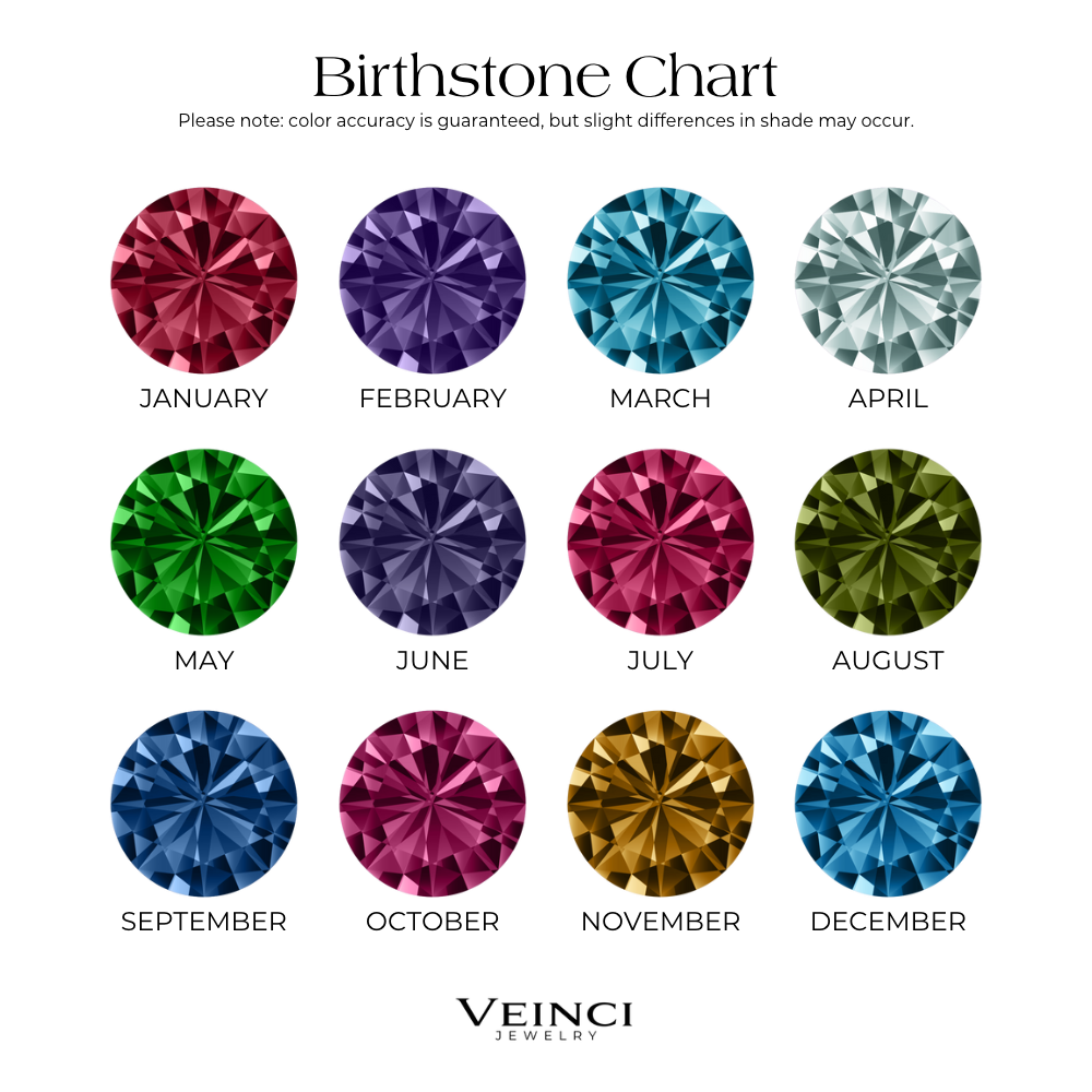 Forever Linked Birthstone Heart Necklace & Bracelet